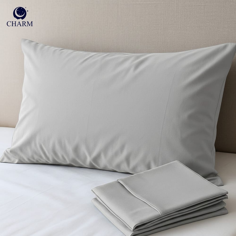 ปลอกหมอนหนุน CHARM CLASSIC ขนาด 20 X 30 นิ้ว สี LIGHT GREY